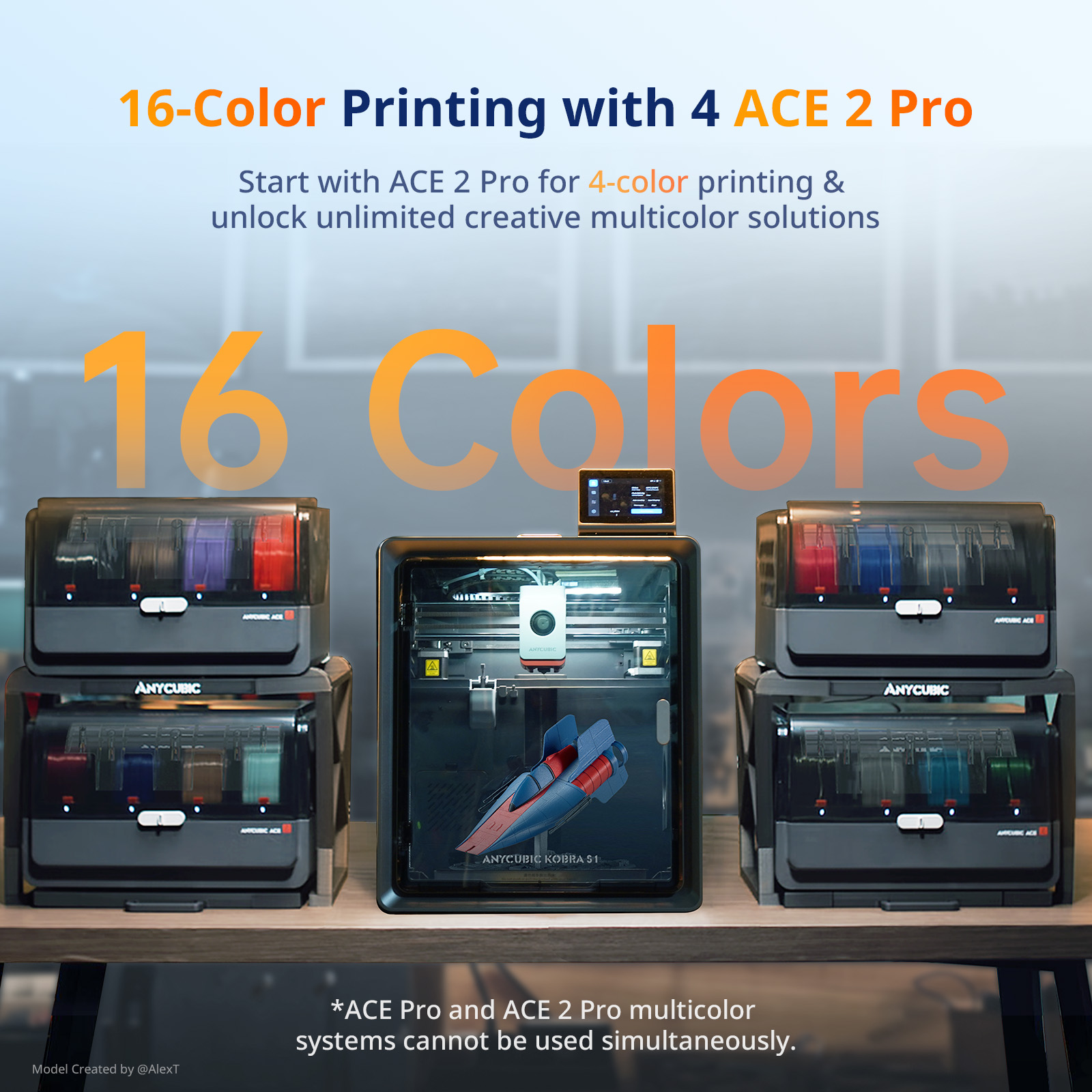 Anycubic Kobra S1 ACE 2 Pro Co - 3D Printing Online Service 评论和价格