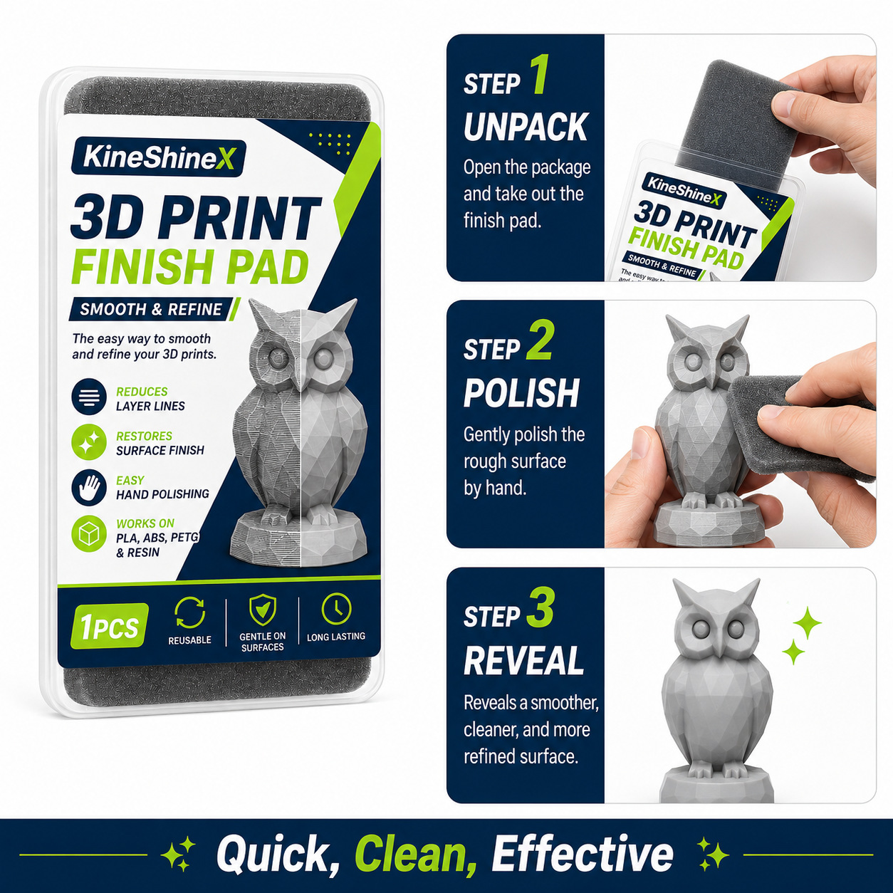 3D Print Finishing Pad, Reusab - 3D Printing Bambu Lab 评论和价格